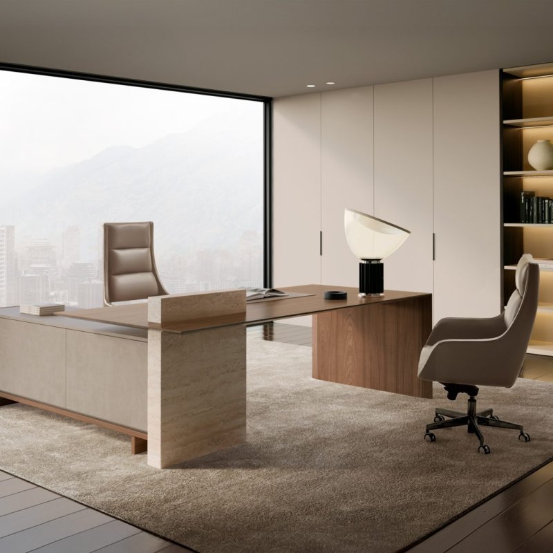 Idées de bureau de direction qui imposent le ton dès l'entrée