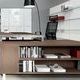bureau en verre design