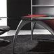 bureau en verre design