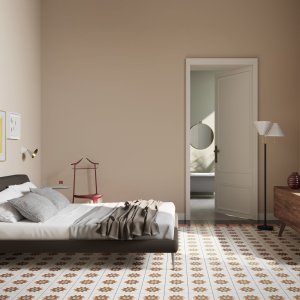 Carreau au motif Corners, Mattonelle Margherita de Mutina, 20,5 x 20,5 cm