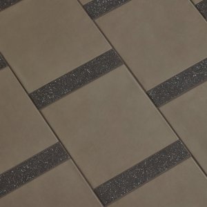 Carreau Time Atlas Brown Rough de Mutina, grès cérame non émaillé
