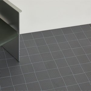Séjour avec tapis céramique Fringe