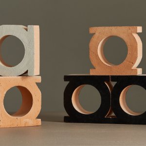 Briques Jali de Mutina en terre cuite dans les trois couleurs