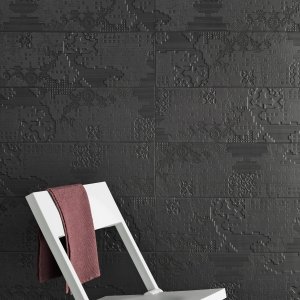 Détail de la texture Bas-Relief Code de Mutina