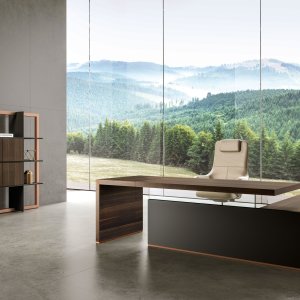 Bureau Bold58 Imperial avec caisson intégré