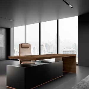 Bureau Bold58 Deck avec extension latérale perpendiculaire