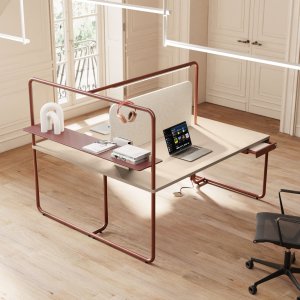 Bench Itube de quatre postes avec arche et rideau