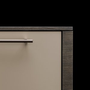 Caisson mobile Arche sur roulettes en chêne