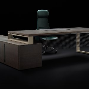 Écran frontal moyen sur le bureau de direction Arche