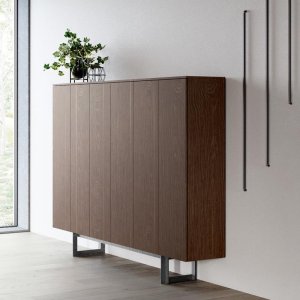 Plateau Fenix blanc sur un bureau Ellan au fer peint en blanc