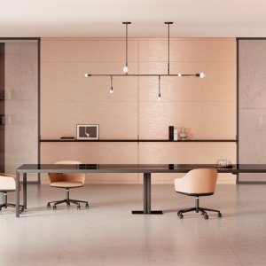 Bench opératif pour quatre de la collection Fattore Alpha