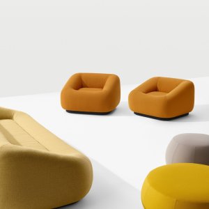Canapé Aom démonté pour le recyclage