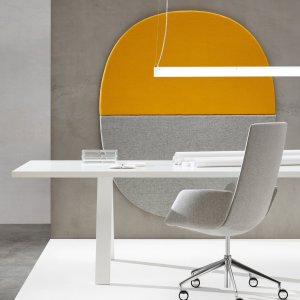 Dossier moyen de la Catifa Sensit revêtue de tissu