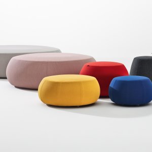Pouf Pix de 87 cm de diamètre