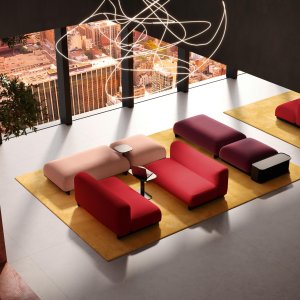 Module assise Ralik avec dossier une place