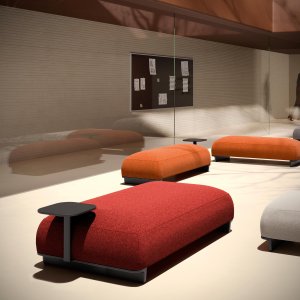 Module pouf Ralik une place