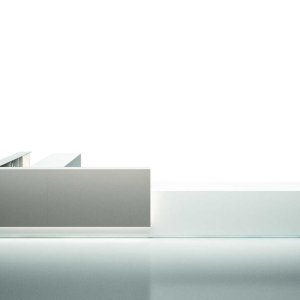 Boutons graduables par zones de la banque d'accueil Lux