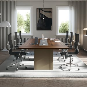 Table de réunion GO dans une salle de conseil
