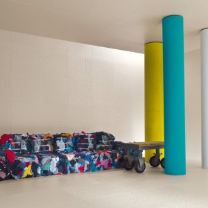Accueil au mur Folded extra white