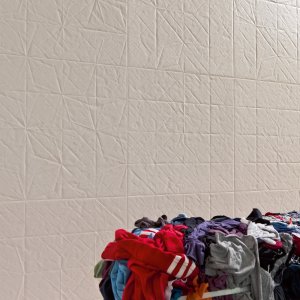 Les trois motifs Folded mélangés au hasard en pose