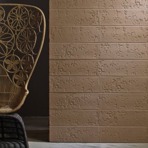 Détail de la texture Bas-Relief Garland de Mutina