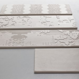 Sol en Bas-Relief Code 26,5x18 de Mutina