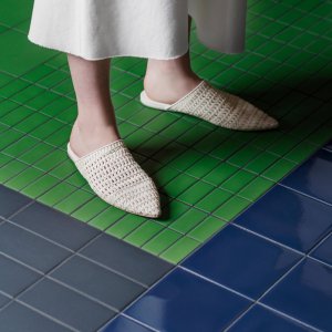 Carreaux Din dans la couleur White