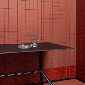 Terrasse extérieure au sol Din mat
