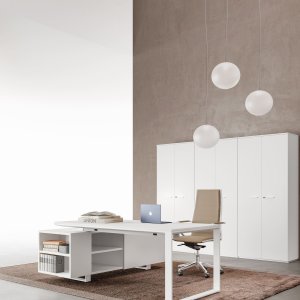 Bureau moderne Planeta de DVO avec plateau en grès