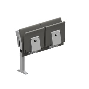 Corbeille porte-objets sous le banc E5000