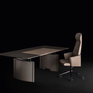 Bureau de direction avec Eleva et mur de rangement coordonné