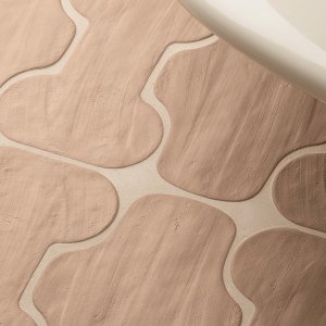 Céramique de design Faces & Figures : Figure en Chalk Matt au mur