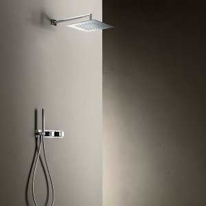 Détail de la poignée du mitigeur Mint, design Angeletti & Ruzza
