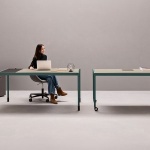 Fluido de Martex, système de meubles pour espaces collaboratifs