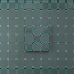 Surface en grès Homage to the Square de Mutina