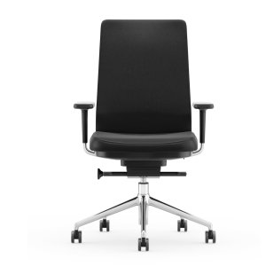 Chaise visiteurs Pyla sur tube d'acier