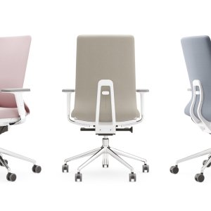 Sièges de bureau ergonomiques Pyla d'ICF aux postes de travail