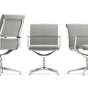 Housse d'accoudoir en cuir fixée par velcro sur la Una Chair