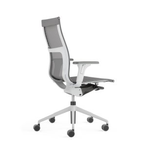 Rangée de sièges Una Chair le long de la table de réunion