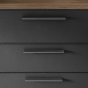 Composition bureau et meuble de retour