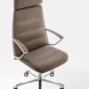 Cabinet d’avocat avec un Klivia de Kastel derrière le bureau