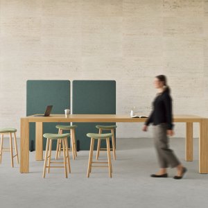 Top en grès pietra piasentina d'un meuble Kyo