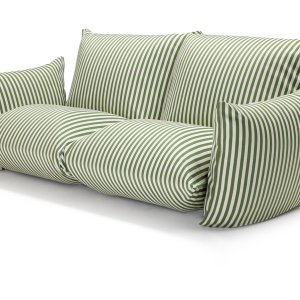 Modules Brezza Relax reliés en un canapé continu