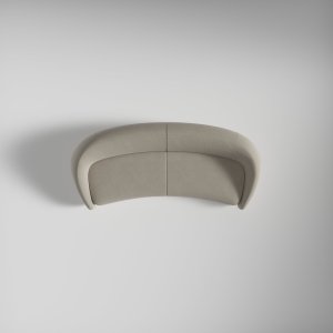 Piètement teinté graphite du fauteuil Apper, vue rapprochée
