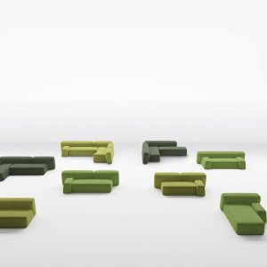 Modules Suiseki combinés à hauteurs décalées