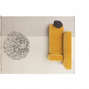 Sièges d'accueil Suiseki dans un intérieur contract