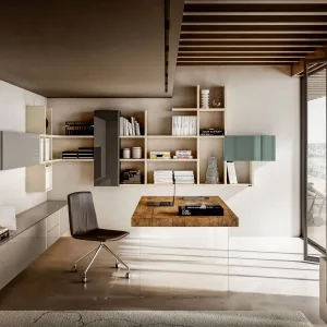 Détail de l'épaisseur du plateau du bureau Air