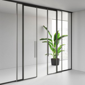 Module technique avec interrupteurs près du cadre de porte Mood