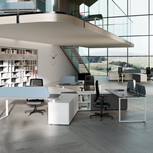 Caisson Loft avec tiroir classeur
