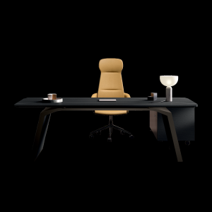 Bureau de direction avec boiserie et armoires Metar